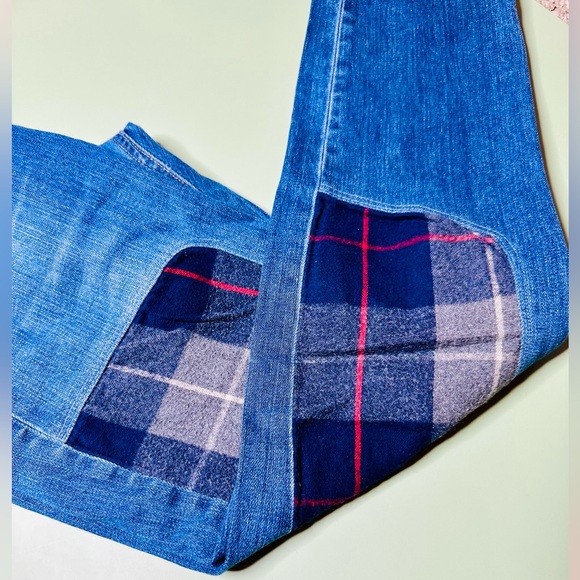 EUC Rag & Bone Dre Low Rise Patchwork Jeans - Picture 9 of 17